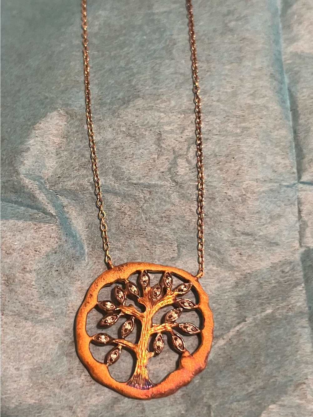 Gold Tree of Life Pendant Necklace - Women's Jewelry